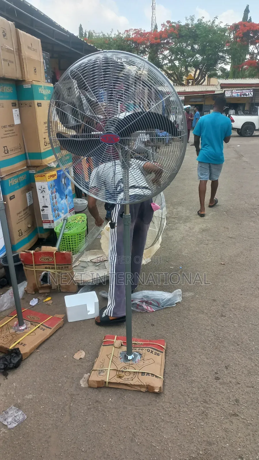 Ox Industrial Standing Fan 26 Inches