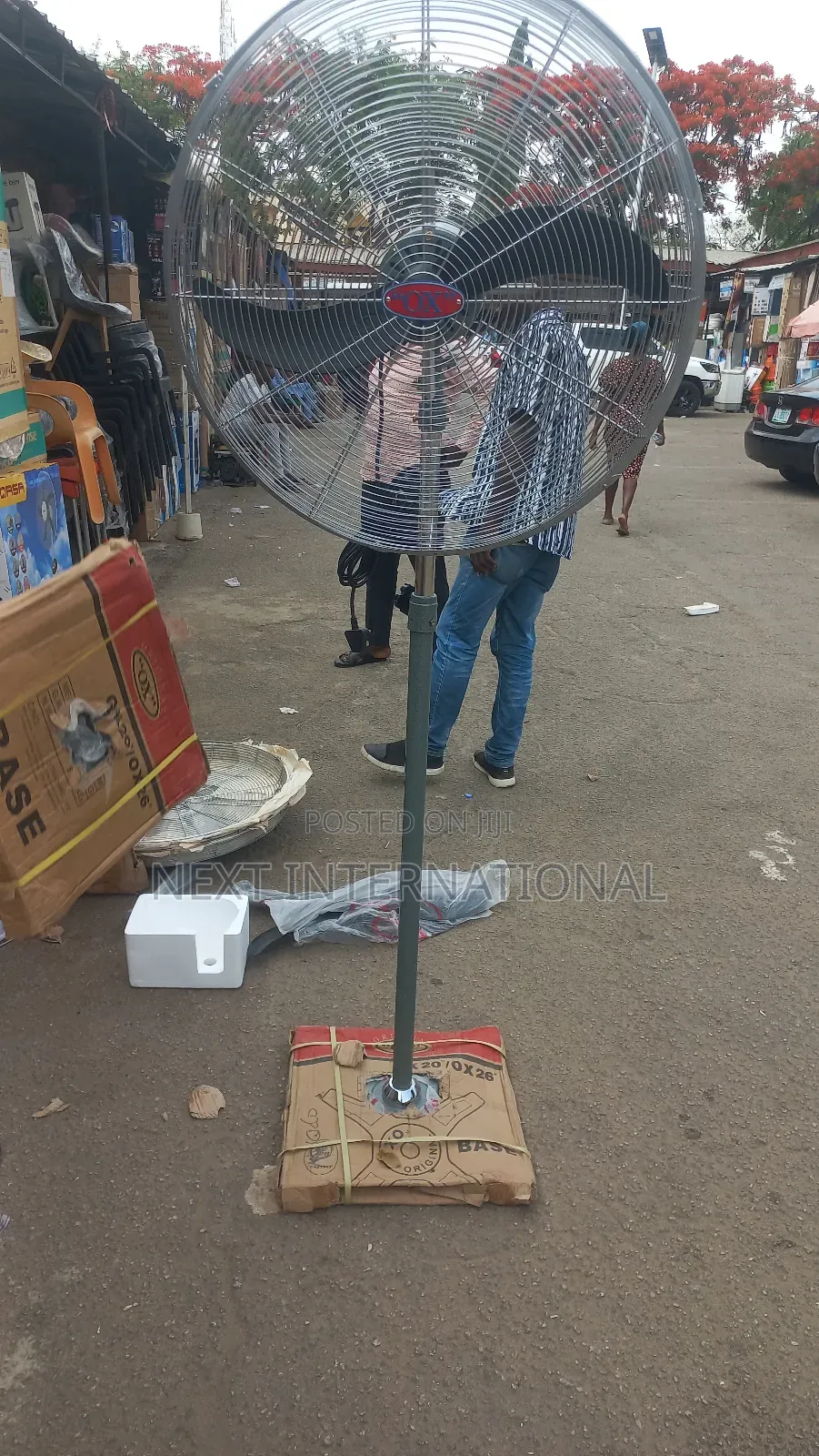 Ox Industrial Standing Fan 26 Inches