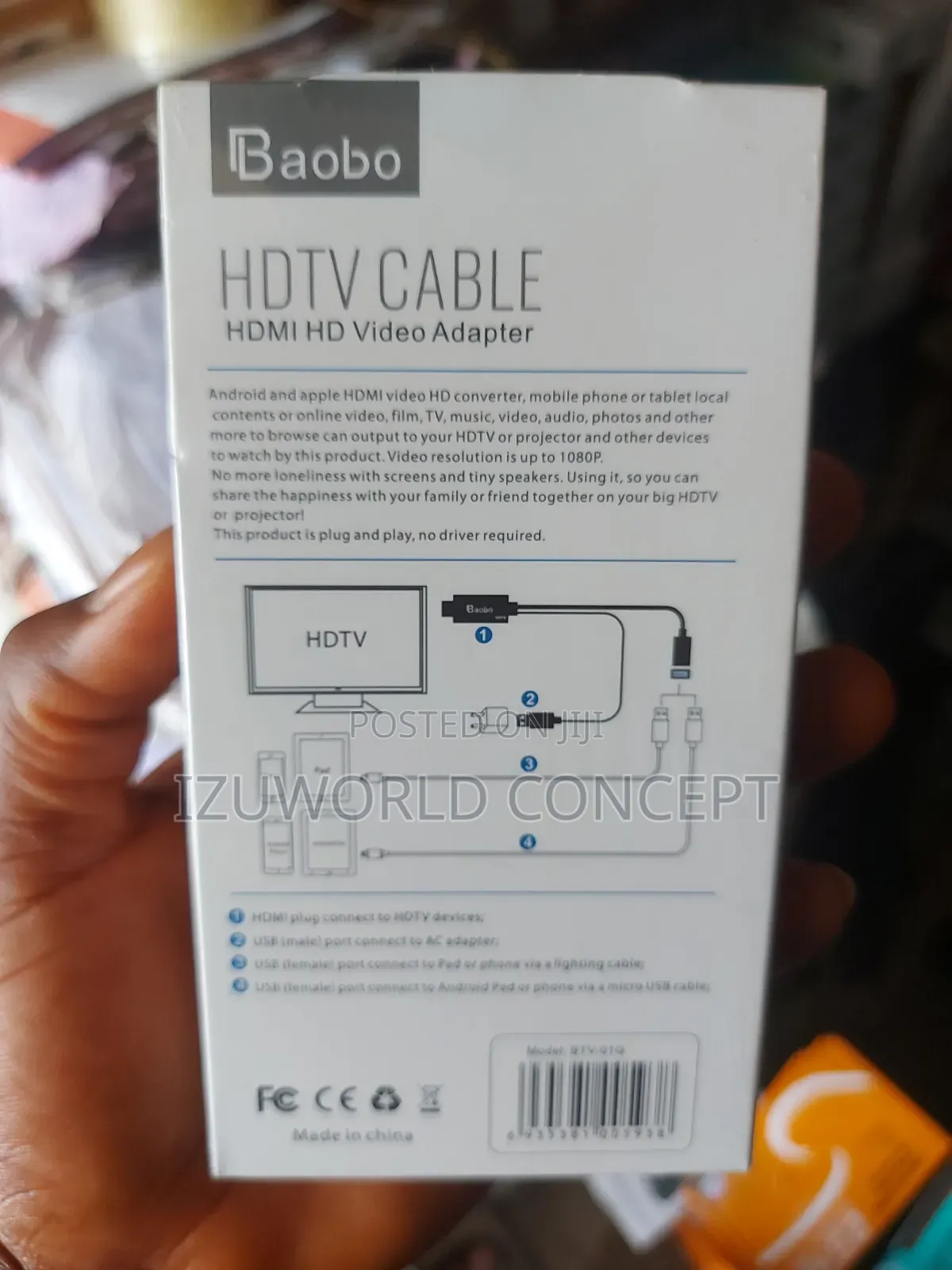 Hdmi to Usb Convater Cable