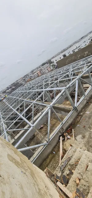 Steel Roof Trusses Fabrication