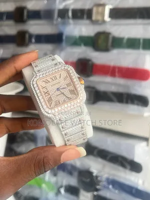 Cartier Automatic Full Moissanite Stone