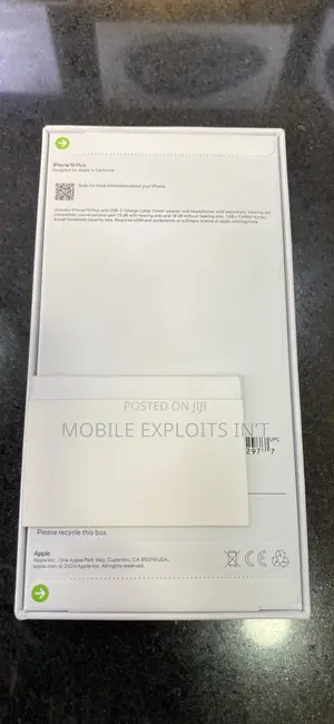 New Apple iPhone 16 Plus 256 GB Pink