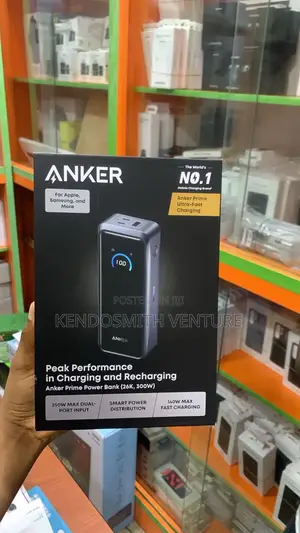 Original Anker Prime Power Bank 26,000mah 300w Fast Charging