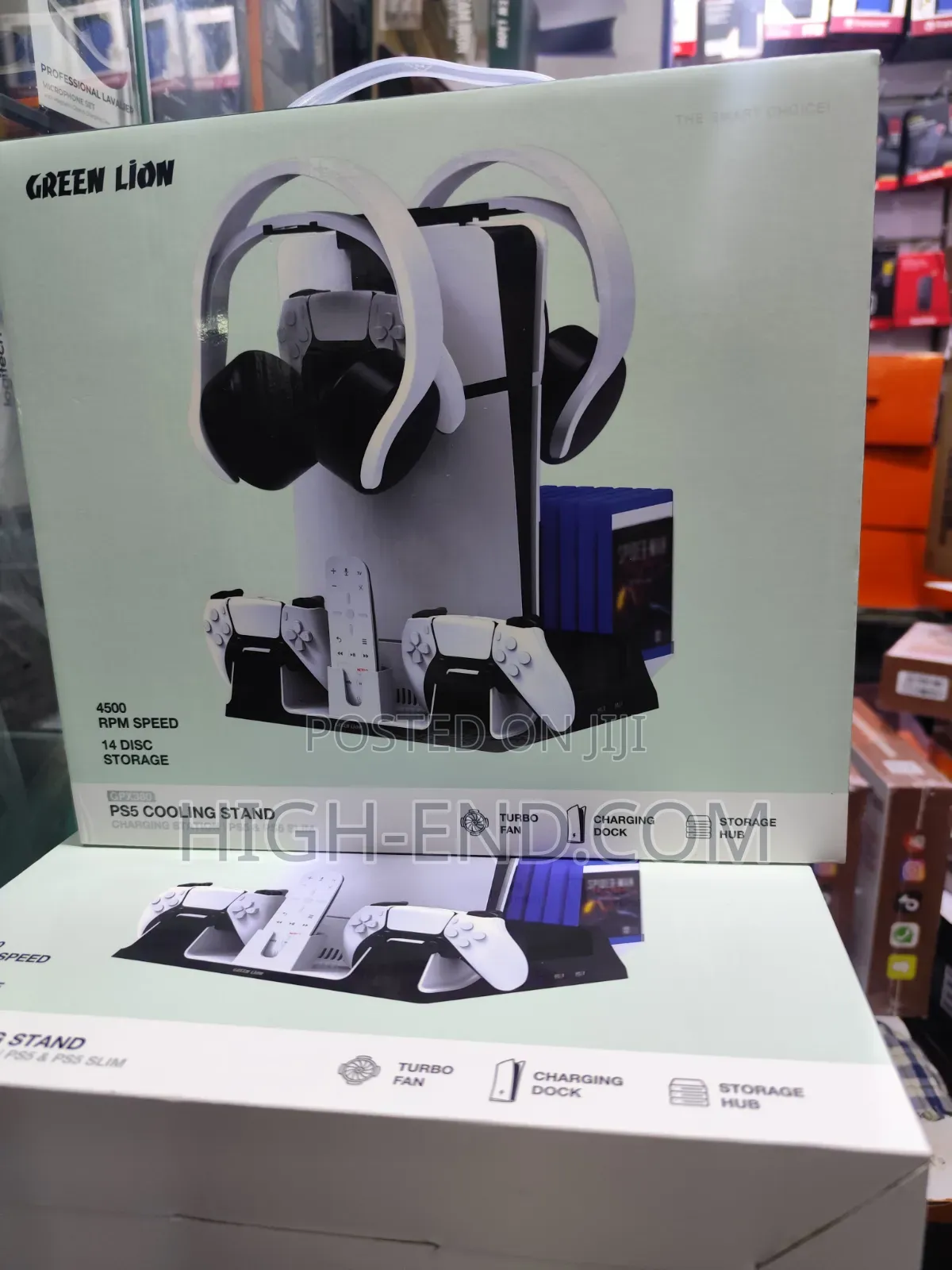 Green Lion Ps5 Cooling Stand