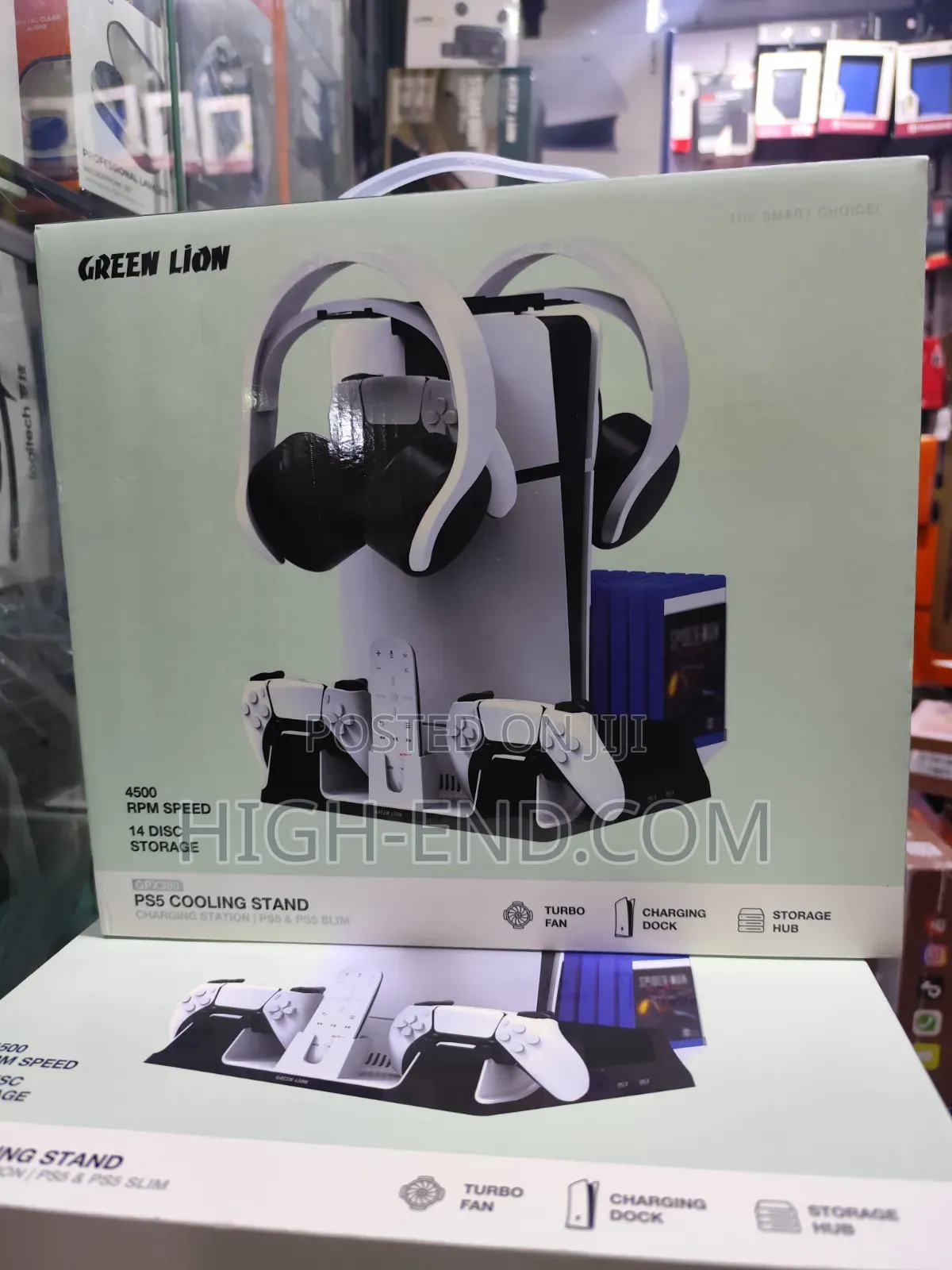 Green Lion Ps5 Cooling Stand
