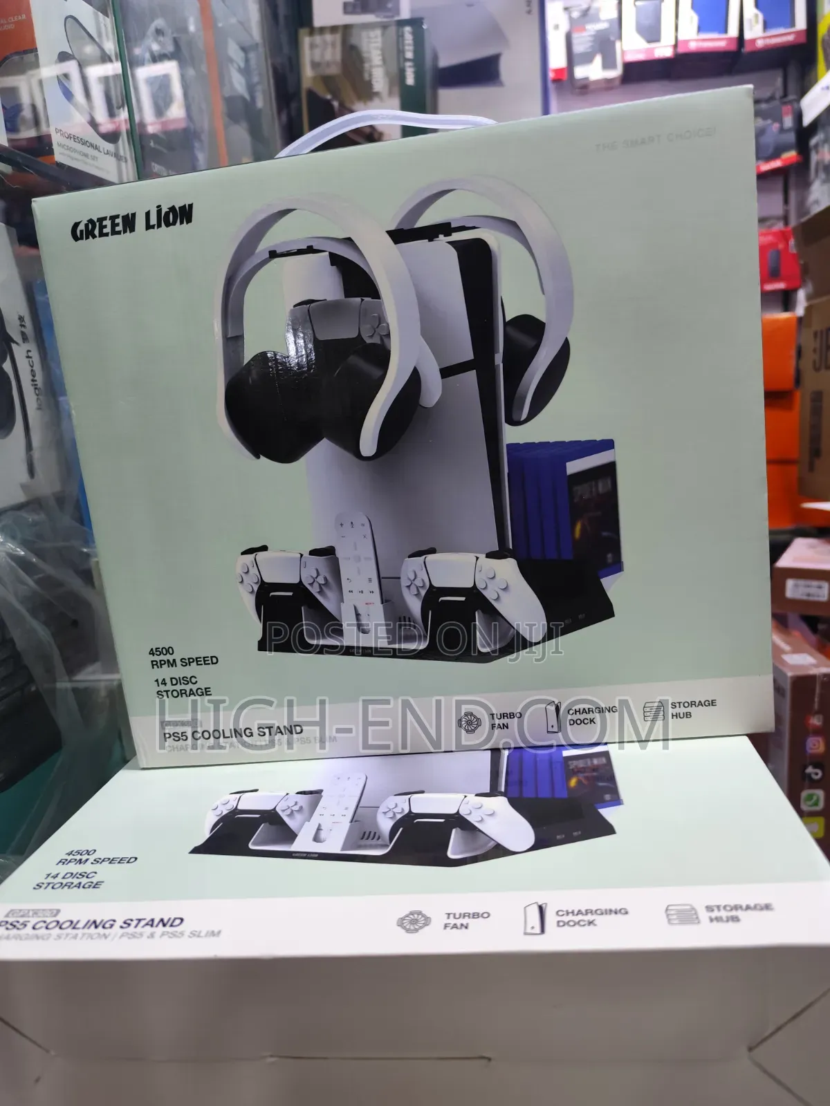 Green Lion Ps5 Cooling Stand