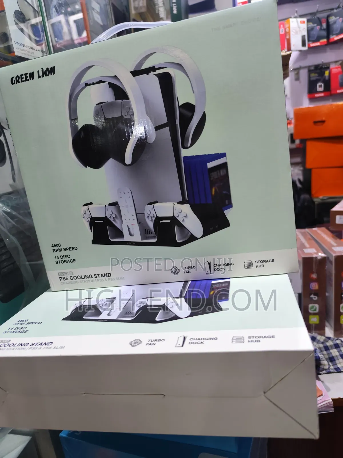 Green Lion Ps5 Cooling Stand