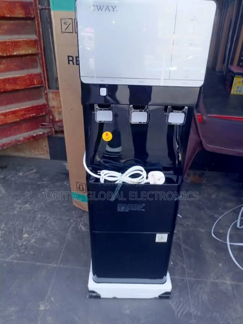 Cway Water Dispenser With Ice Cube Maker
