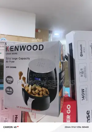 Kenwood 10.5l Dual Compartment Air Fryer Afk-600wb