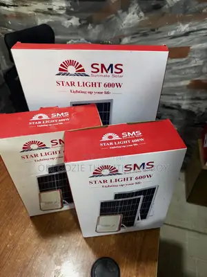 600w Sms Solar Flood Light In Best Distributor In Lagos Alaba