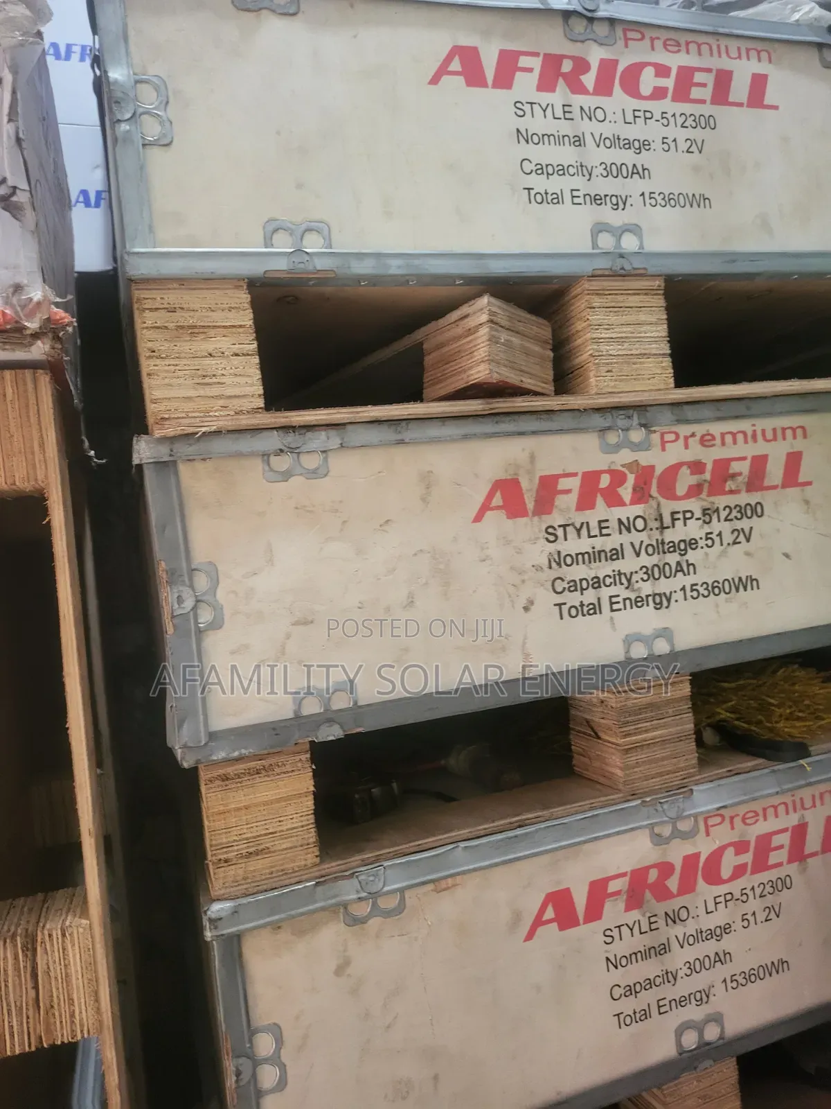 Africell Lithium Battery 15kwh 48v