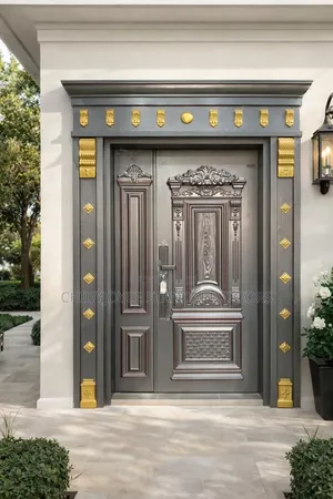 Royal Arc 4ft High-grade Security Door With Ark And Pillar