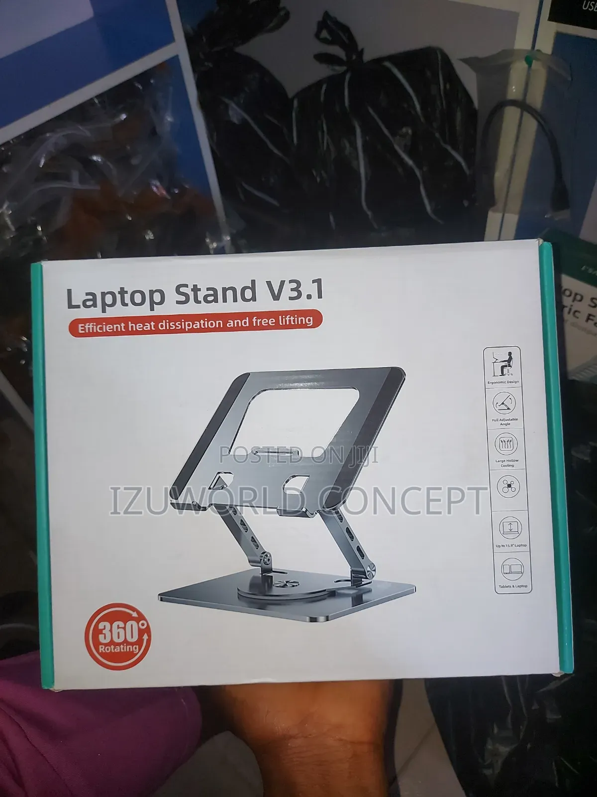 Laptops  Stand V3.1 360 Rotation