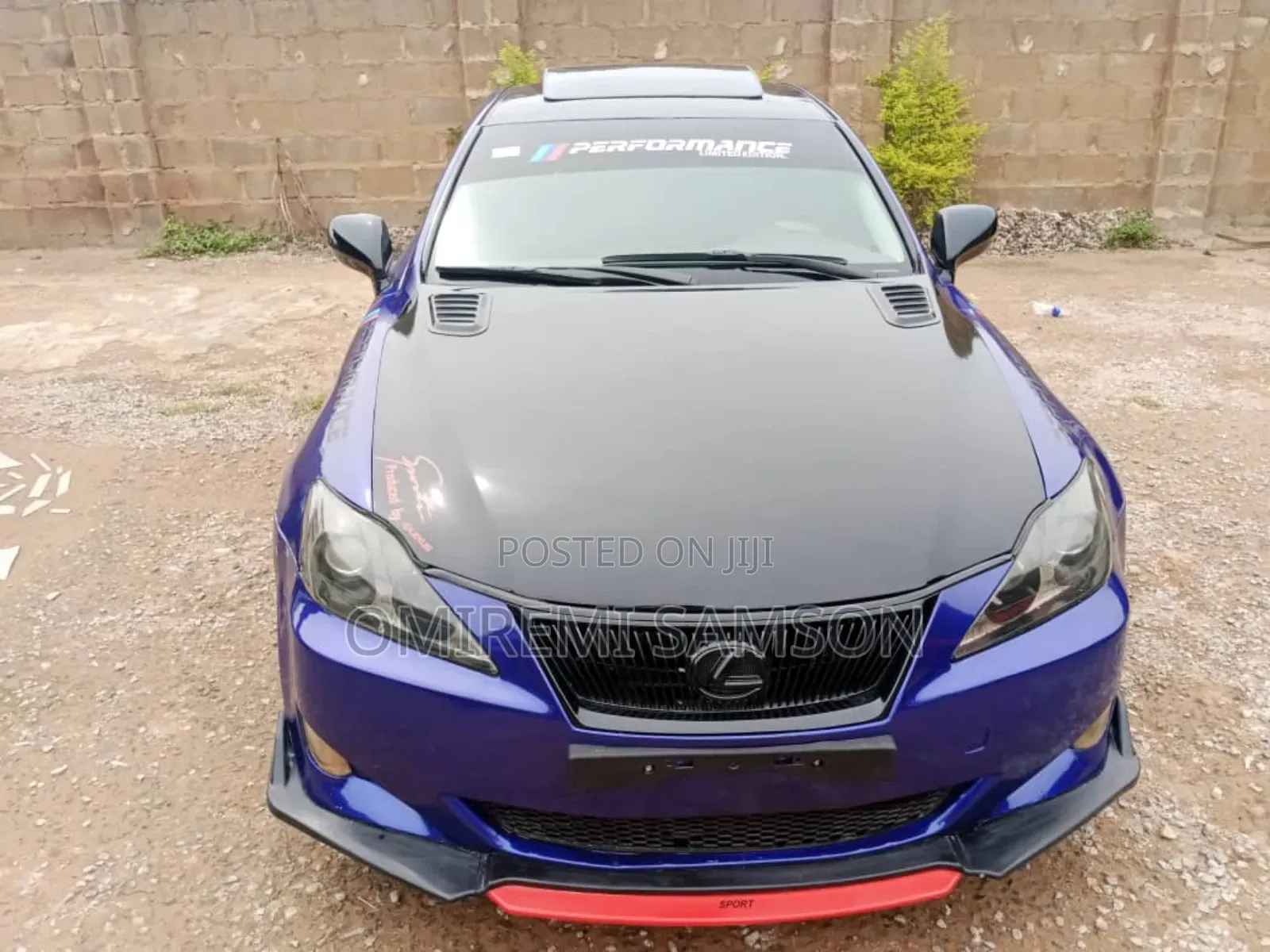 Lexus IS 2008 Blue