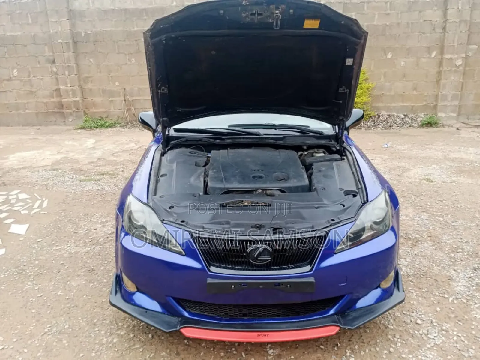 Lexus IS 2008 Blue