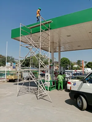Mobile Scaffolding With Wheels