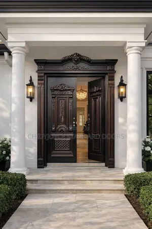 Copper Bulletproof Concrete Ark Door, A Luxury Security Door