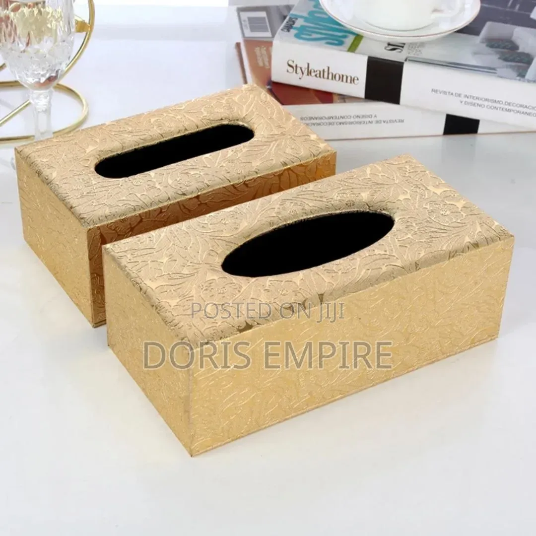 Luxury Tissue Box Available