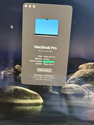 Apple MacBook Pro 2024 M4 Pro 16-inch 48GB Apple M5 Pro SSD 512GB