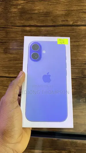 New Apple iPhone 16 128 GB Blue