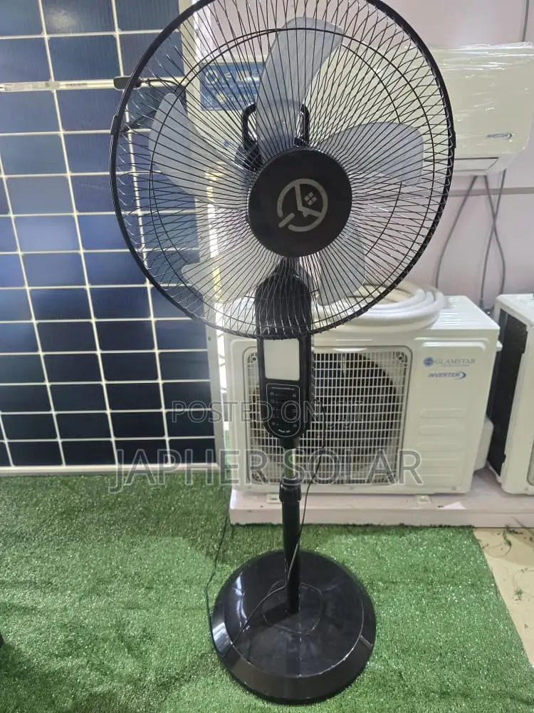 Cola Rechargeable Solar Fan