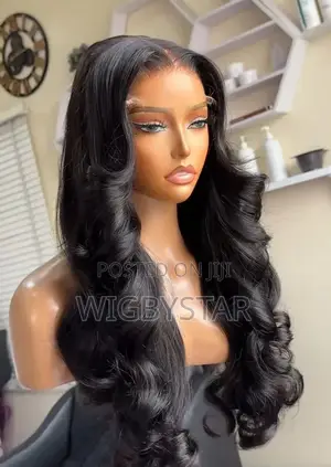 Luxury Body Wave Wig – Full Silky, Natural Hairline (Ready to Wear)