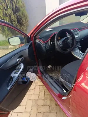 Toyota Corolla Verso 2009 Red