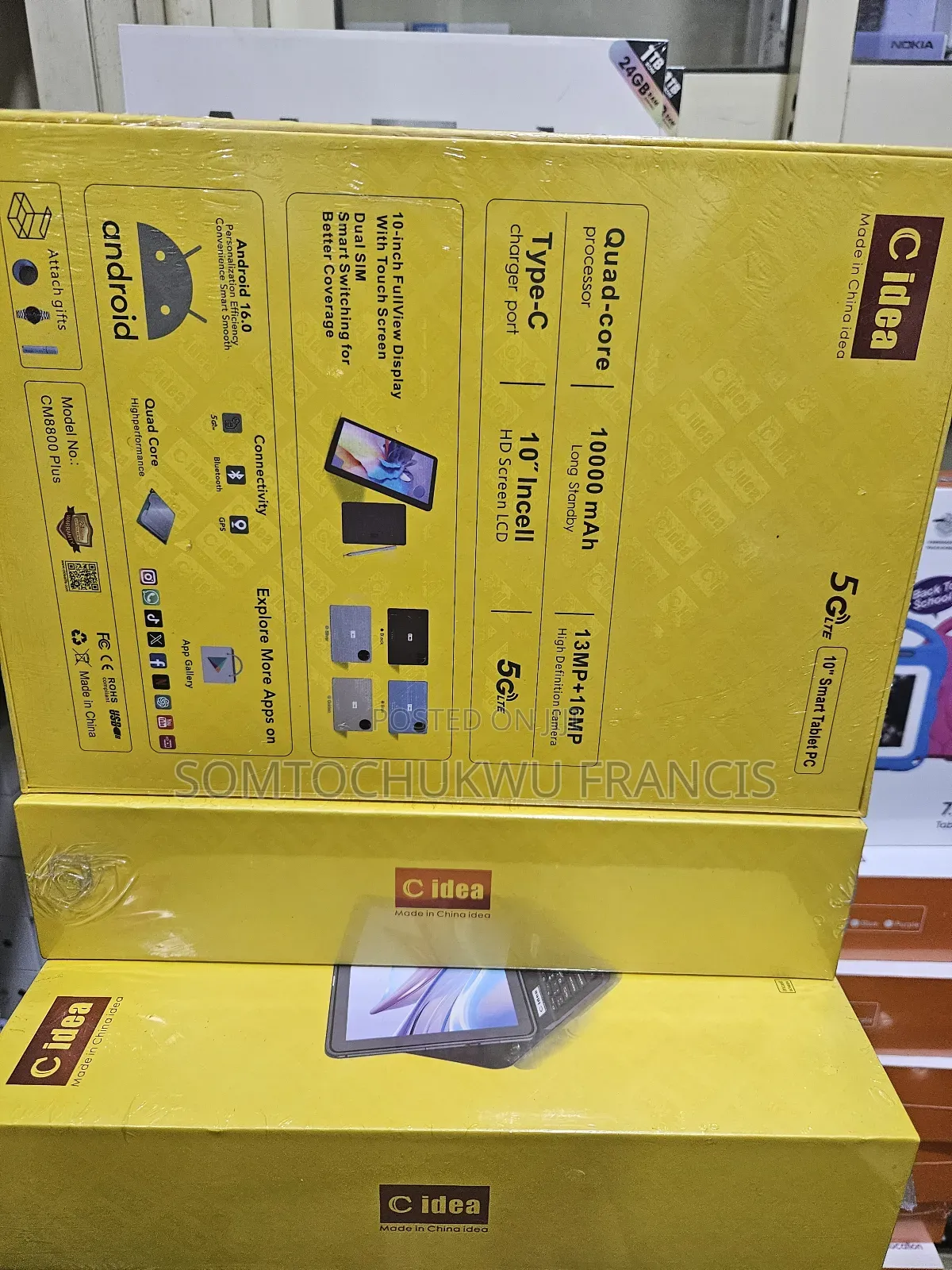New C idea CM8800 Plus 1 TB