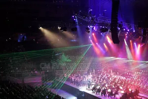 Event Lighting Setup