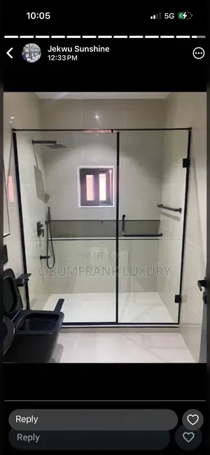Glass Shower Cubicle 10mm Thickness