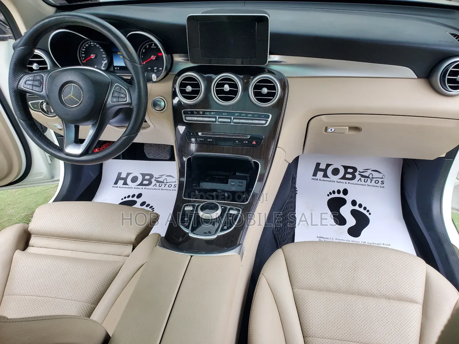 Mercedes-Benz GLC-Class 2017 White