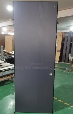 4ft Black Israeli Security Door