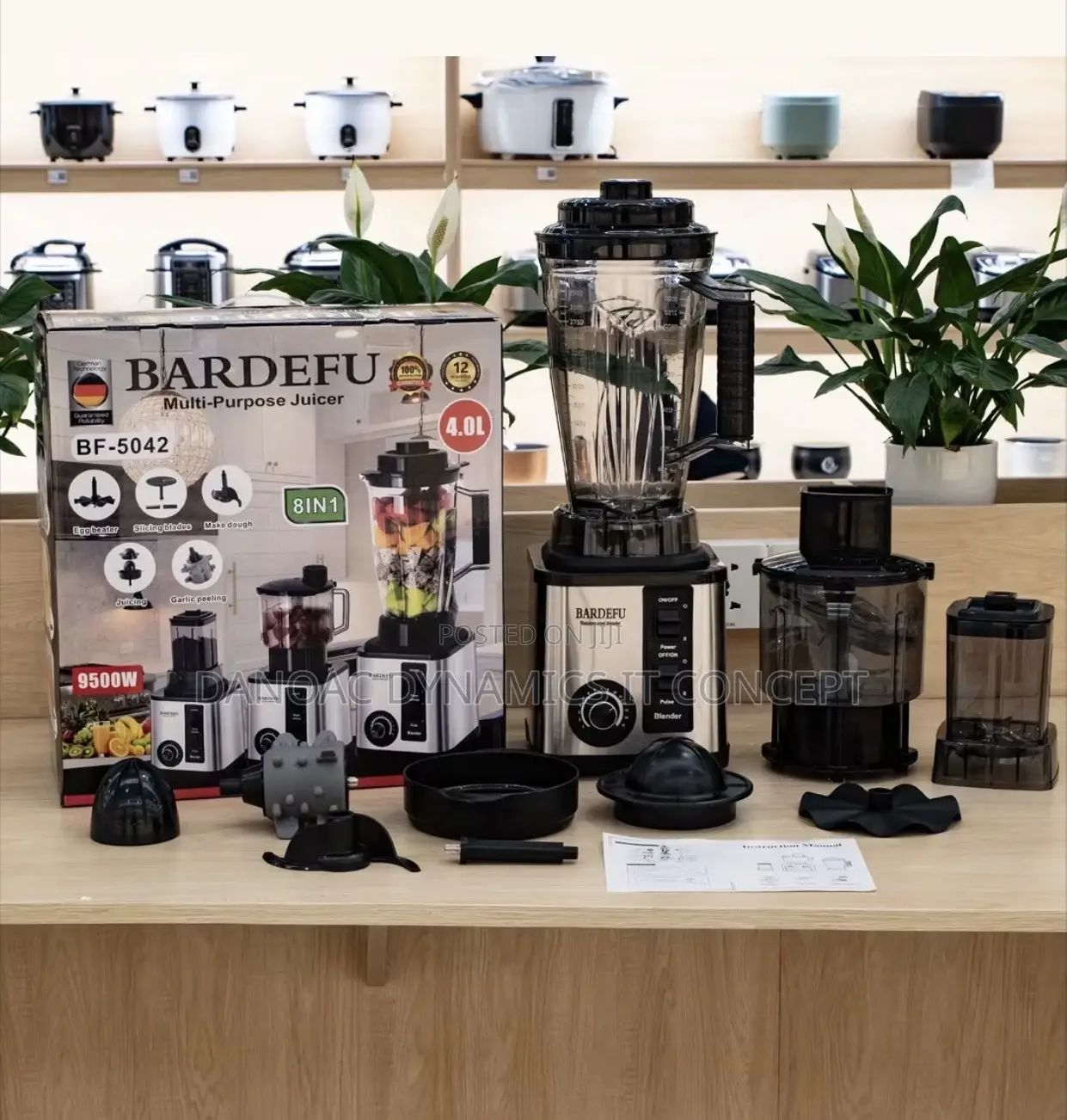 8-in-1 Multi-Purpose Blender