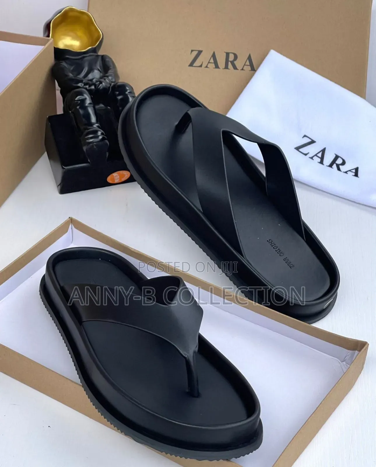 Pure Leather Zara Men Slippers