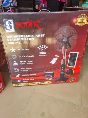 Solar Water Fan