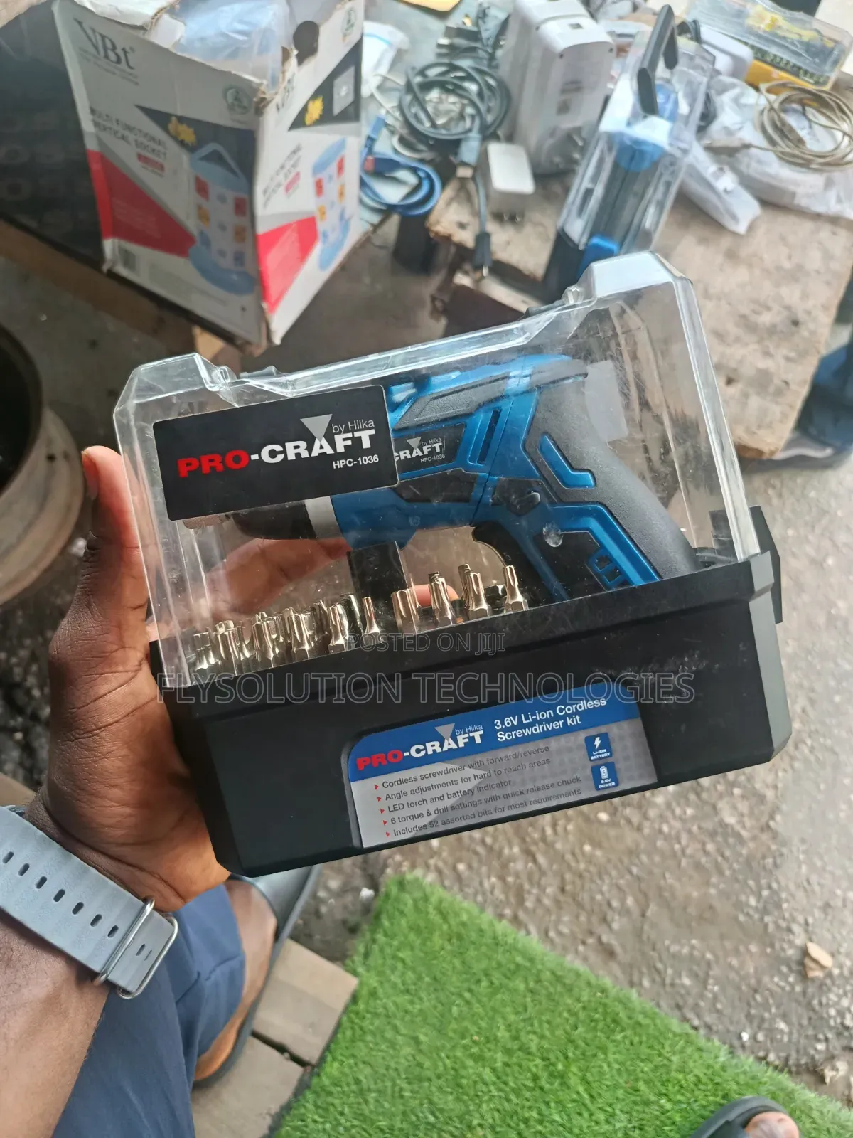 Hilka Pro-craft 3.6v Li-ion Cordless Drill Screwdriver