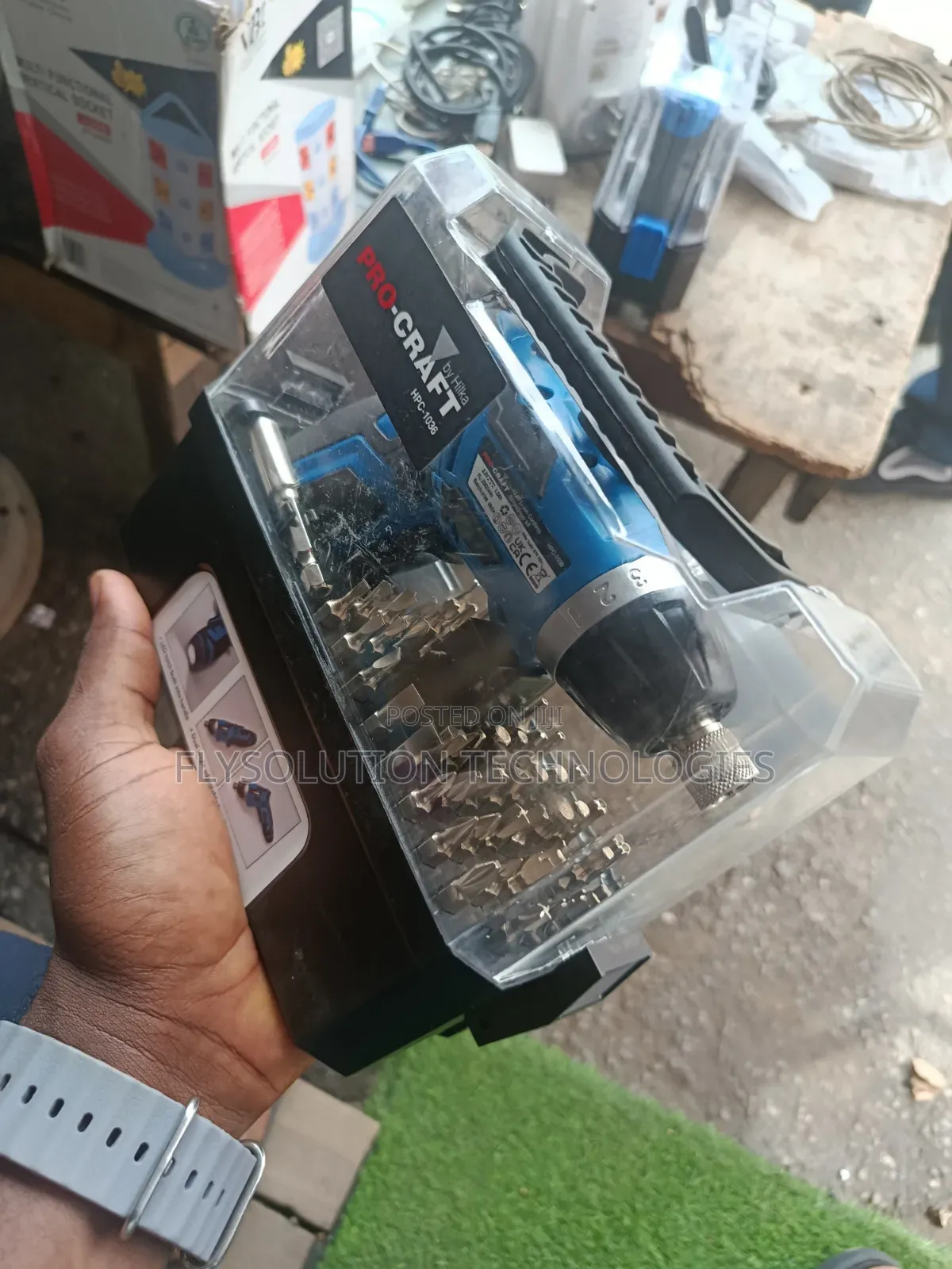 Hilka Pro-craft 3.6v Li-ion Cordless Drill Screwdriver