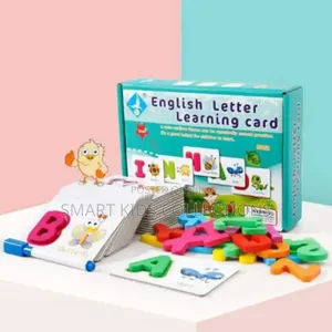 English Letters Learning Cards