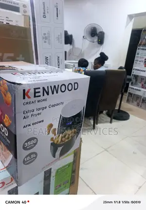 Kenwood 3500w Afk-600wb Dual Air Fry System