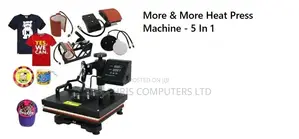 Heat Press Machine 5 In 1 Sublimation