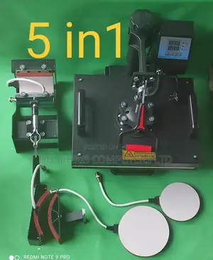Heat Press Machine 5 In 1 Sublimation