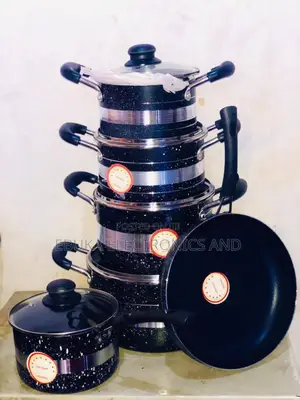 12 PCS Hoffner Nonstick Pot With FrypanIs Available Now