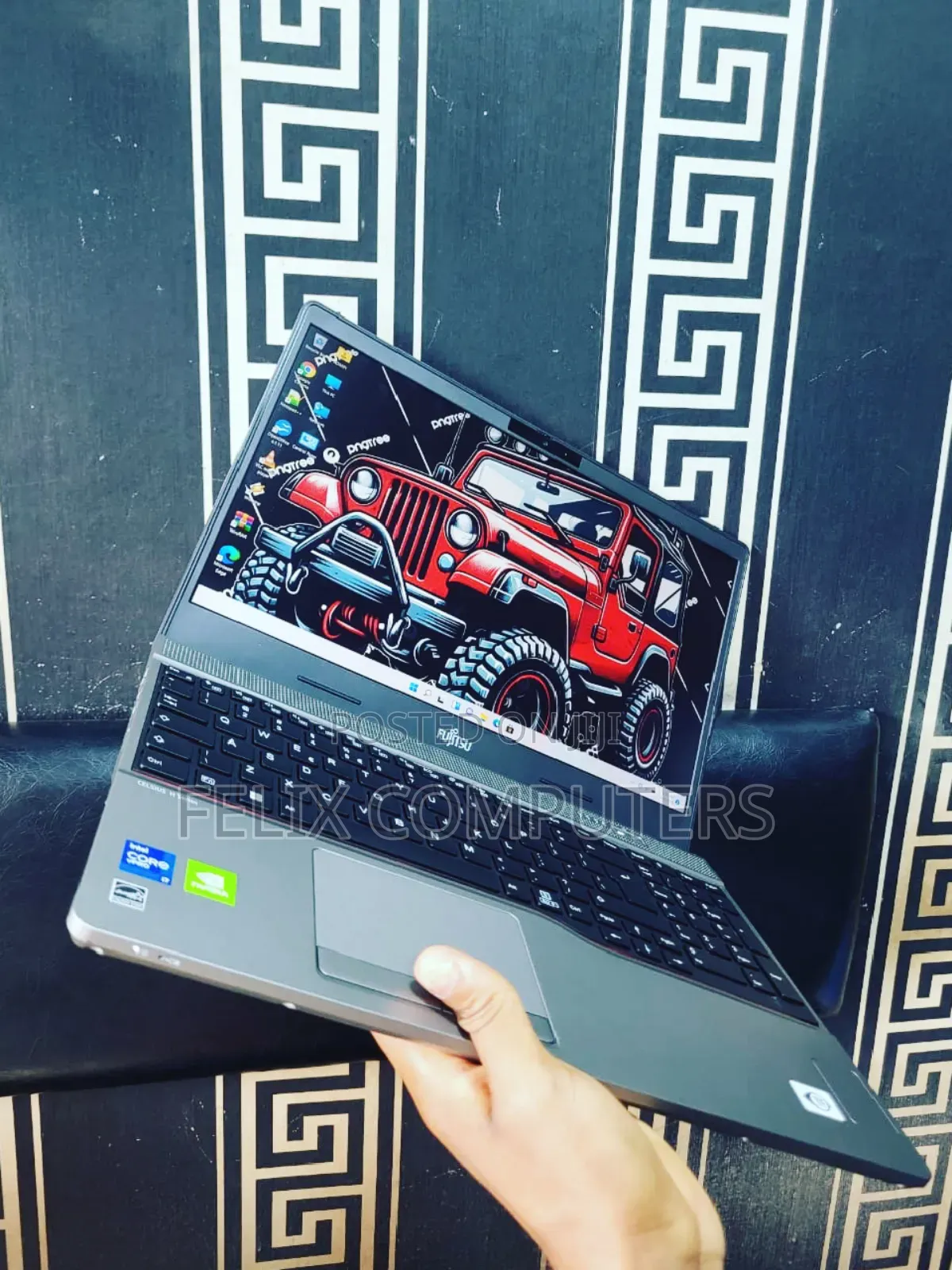 Laptop Fujitsu 8GB Intel Core i7 SSD 256GB