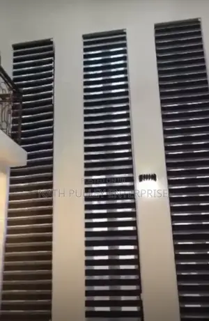 Black Day and Night Window Blinds