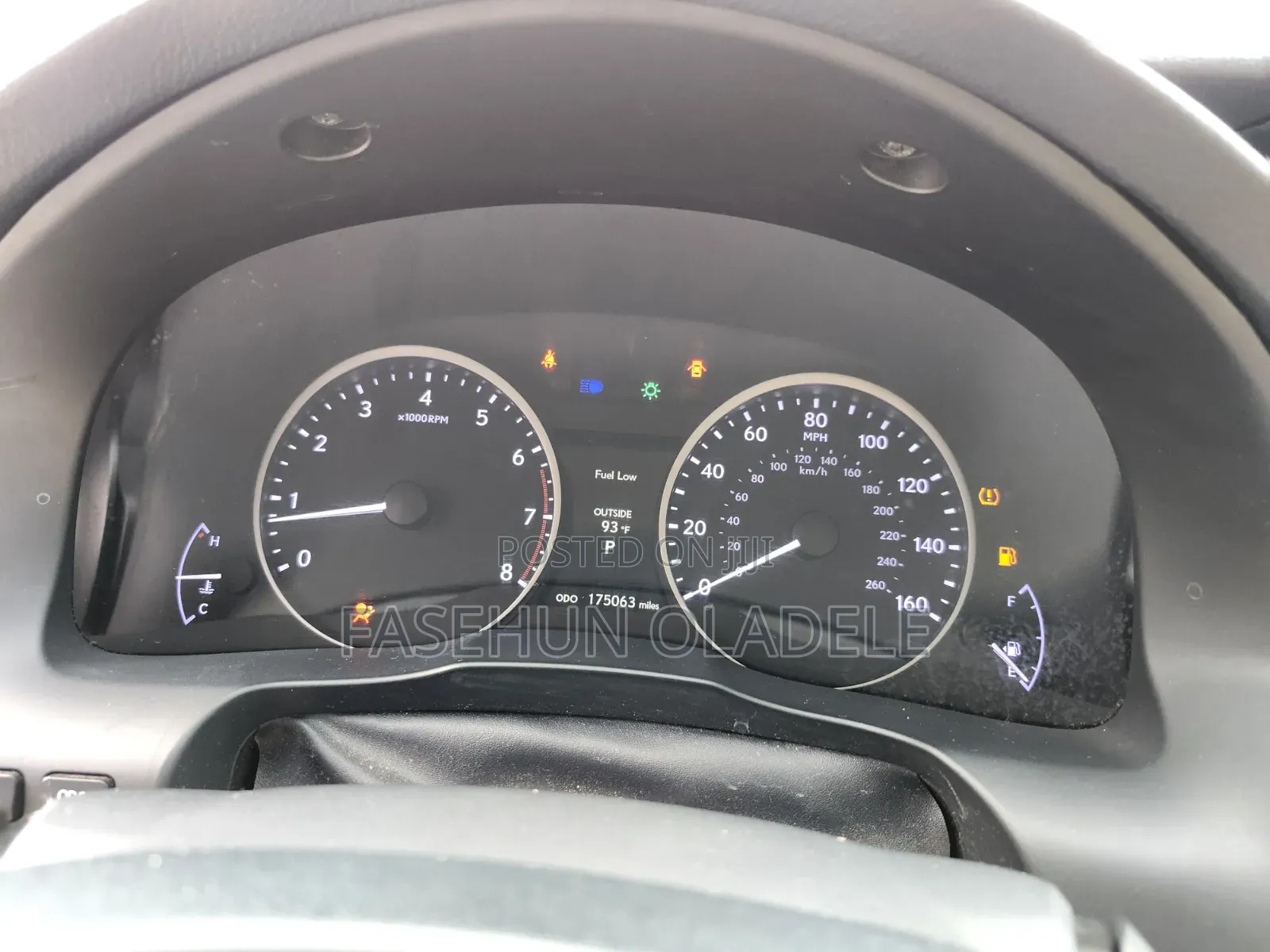 Lexus ES 350 FWD 2013 Blue
