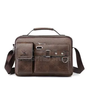 Men Genuine Leather Forever More Shoulder Mini Bag
