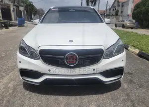 Mercedes-Benz E63 2010 White