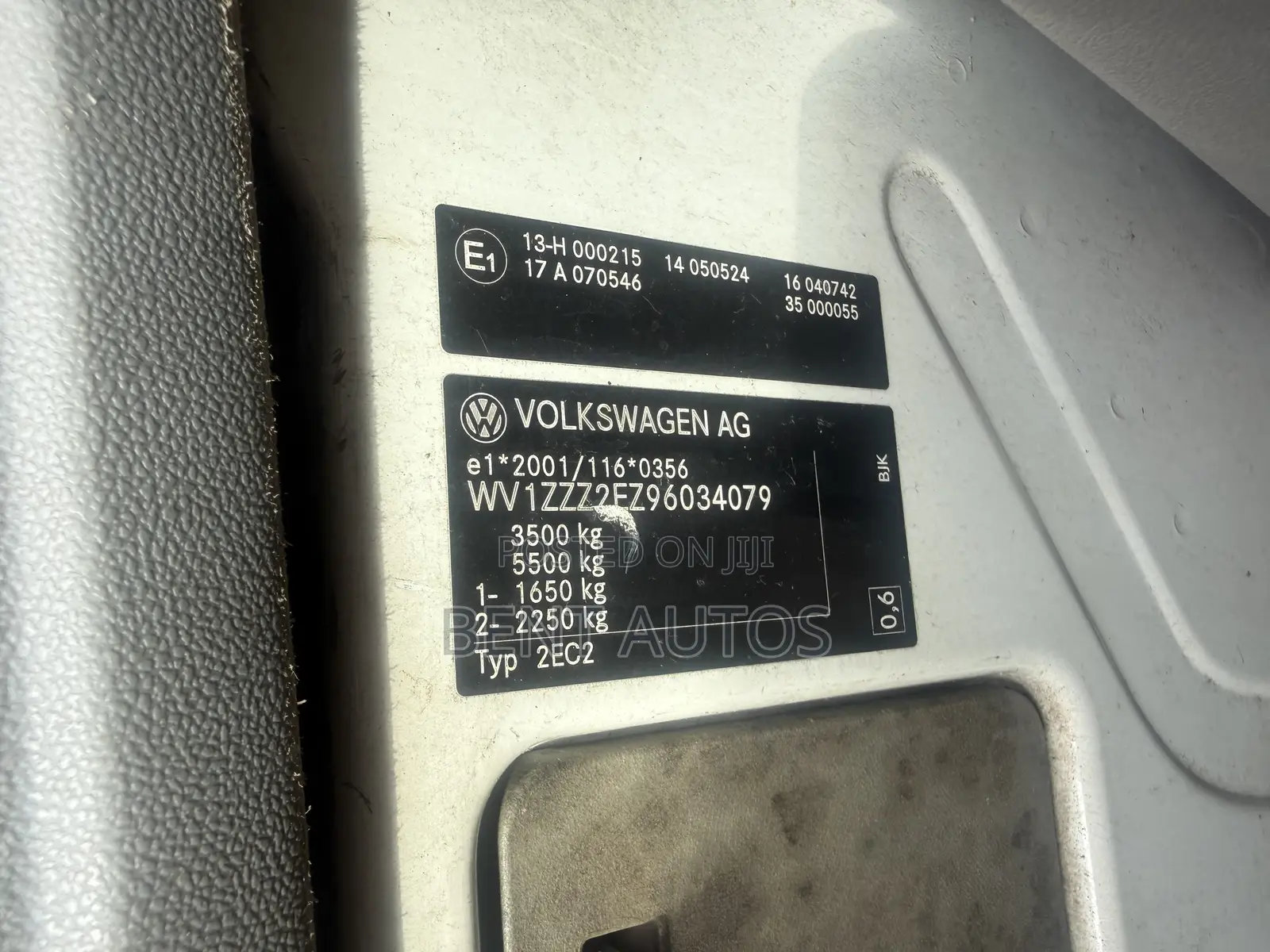 Volkswagen Crafter 2015 White