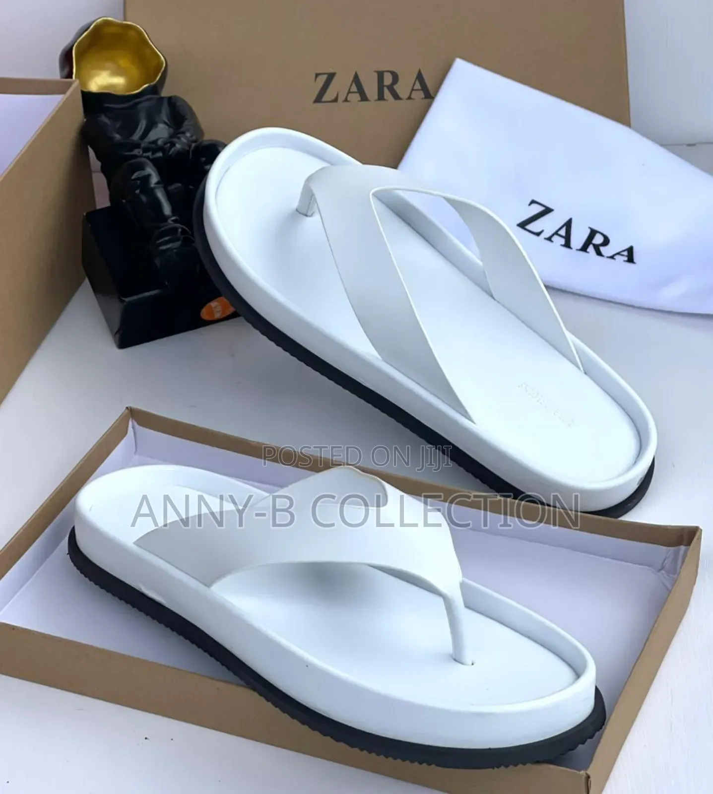 Pure Leather Zara Men Slippers