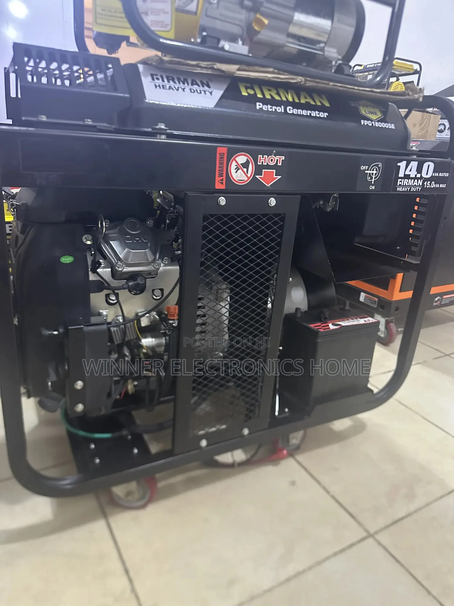 Firman 14kva Petrol Automatic Generator Noiseless Generator
